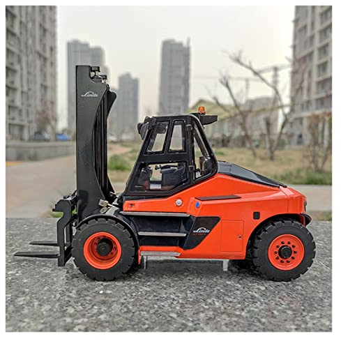 RCESSD Raccogliere Veicoli 1:25 per Carrello elevatore per impieghi gravosi Linde Diesel pressofuso Modello di Veicolo in Lega Scala Replica Modello di Auto Modello di Automobile