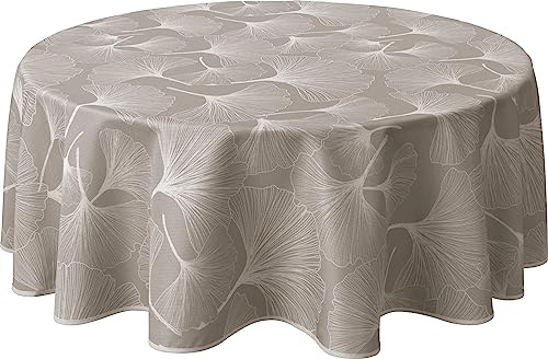 Le linge de Jules Biloba fläckbeständig bordsduk - rund 160 cm