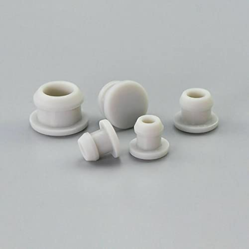 Verschlussstopfen * Gummi-Lochkappen, Dichtungsstopfen, 10 Stück, Silikon-Dichtungsstopfen, Durchmesser 2 mm bis 50 mm, Gummirohrabdeckung, Temperatur-T-Stecker, Kunststoff-Lochkappen, wasserdichter S