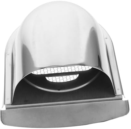 LIFKICH Cubierta Acero Inoxidable Para Secadora Rejilla Ventilación Inox Cubierta Ventilación Exterior Tapa Resistente Lluvia
