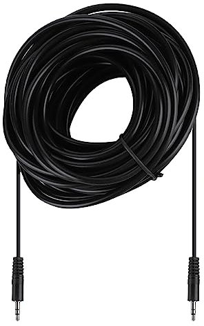 CHEOTIME Male to Male 3.5mm Audio Cable, Shielded Copper Core, High Quality Audio Cable for Speakers, Headsets, and Audio Devices, Available in 10m, 15m, 20m, and 30m Lengths (10m / 32.8ft)