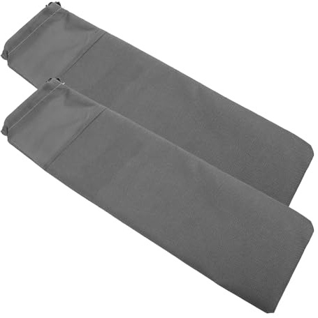 2 Stück Campingtasche aus Oxford Gewebe für Heringe und Nägel | Tasche für Heringe Camping, Aufbewahrung mit Windseil Schnalle, Tragbar für Klettern und Strand Zufällige Farbe