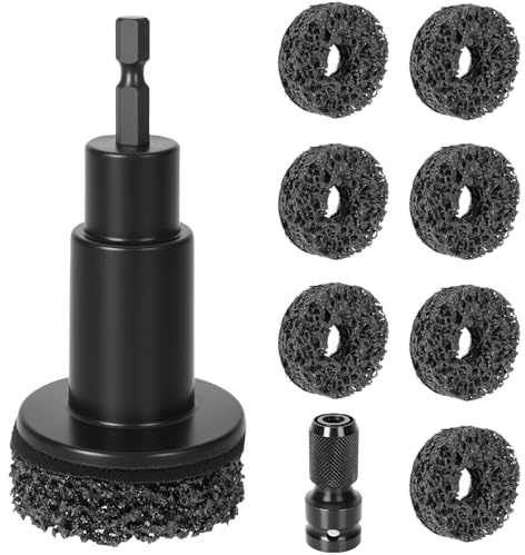 Hossom Wheel Hub Cleaning Kit, Wheel Hub Cleaning Tool, Brake Hub Cleaning Kit