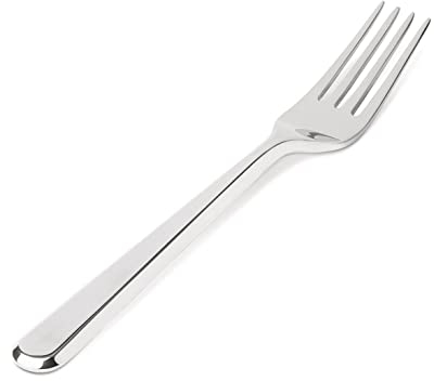 Alessi BG02/5 Amici Forchetta da Frutta in Acciaio Inossidabile 18/10 Lucido, Set da 6