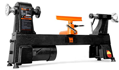 WEN LA3424 4.5-Amp 12-Inch by 18-Inch 5-Speed Benchtop Wood Lathe , Black