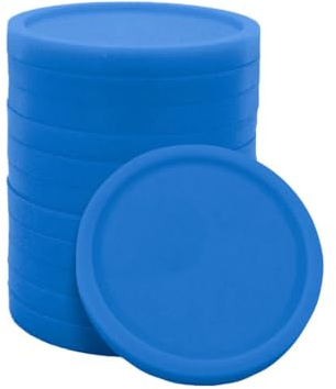 CombiCraft Jetons Vierges Bleu, diamètre de 23 mm, Emballage de 100 pièces, pour Restauration, Jeux et systèmes de récompenses