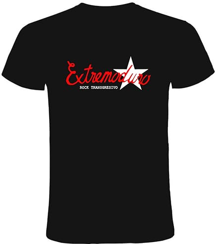 Camiseta Negra Extremoduro Rock transgresivo Tallas S M L XL XXL (M)