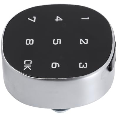 BESTonZON Satz Tastatur für Möbelschlösser Kombinationsschloss Anti-Blockier portable lock schlösser für spinde Passwortsperre für die Tür Passwort Vorhängeschloss Schranktür Mailbox sperren