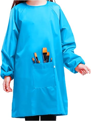 MESU Childrens Paint Smock Waterproof Long Sleeve