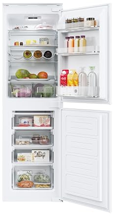 Hoover H-COMBI Integrated 50/50 Fridge Freezer, 233L, White, E Class