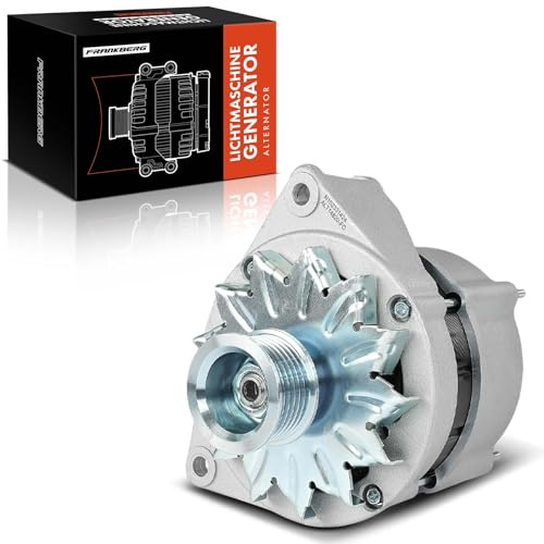 Frankberg Lichtmaschine Generator mit Keilrippenriemenscheibe 0071545302 | Kompatibel mit T1 Kasten B602, T2/LN1 Kasten, E-Klasse W124, T1 Pritsche/Fahrgestell 601, T1 Bus B601, 124 Coupe C124