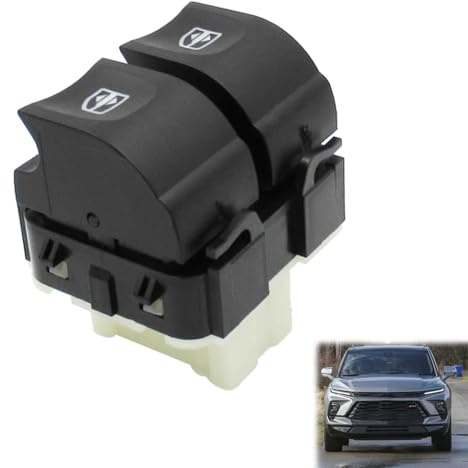 Xiciki Interruttori per finestrini auto Interruttore finestra per Renault Clio MK4 Interruttore di controllo alzacristalli elettrici Pulsante di controllo 254110431R 254118044R