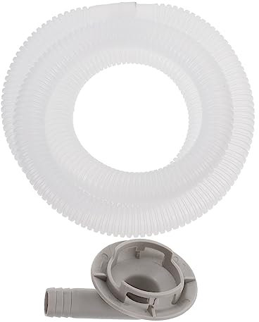 Ciieeo Kit de Tuyau de Vidange pour Climatiseur de Fenêtre Connecteur de Tuyau de Vidange 40 Mm avec Coude Et Raccord