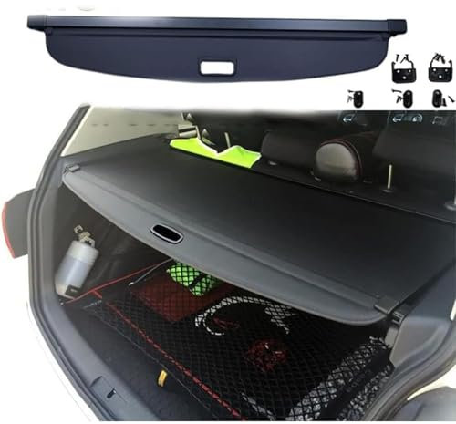 Auto Einziehbare Hintere Kofferraum Hutablage, Für VW Golf 6 MK6 2008-2013 Ausziehbar Kofferraum Schutz Abdeckung Laderaumabdeckung