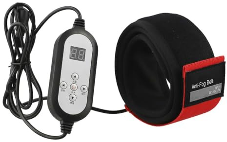 Potable - Fascia riscaldante per lenti con USB, per telescopi astronomici, riscaldatore di rugiada, con regolatore di temperatura, anti-condensa (430 x 50 mm)