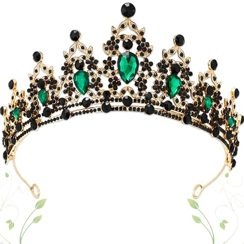 Benaton Kristallkrone Tiara, Barock Krone, Prinzessin Kristallkrone, Königin Vintage Strass Stirnband, Für Braut Weihnachten Geschenke
