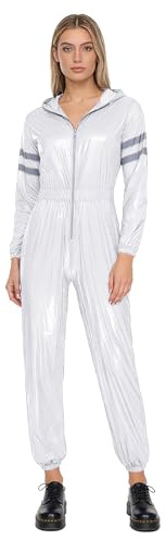 Jydiazi Herren Damen Arbeitsoverall Reflektierende Wasserdichte Overalls Mit Kapuze Arbeitsanzug Ganzkörper Schutzanzug Weiß 3XL
