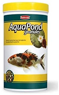 Padovan - Alimento completo in granuli galleggianti per pesci da laghetto - 350 g / 1 Lt