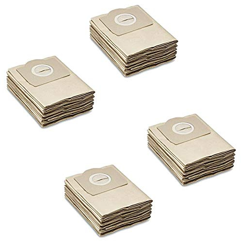 20 Papierfilterbeutel für Kärcher WD2-WD3 MV2-MV3 Ref. 6.959-130.0 | Für Kärcher WD2-WD3 MV2-MV3, mehrlagiges Papier, Referenz-Nr. 6.959-130.0