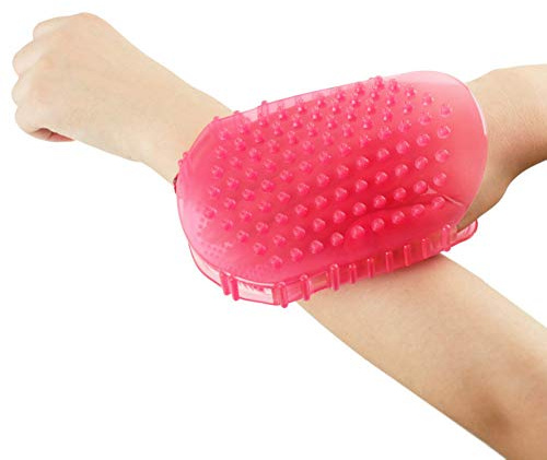 Bisiliconada Masajes Scrub Guante Cepillo Muelle Cuerpo Para Exfoliante Multifunción Bathing Herramienta