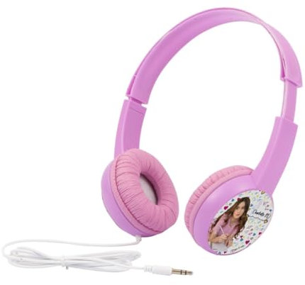 Giochi Preziosi- Charlotte M-Cuffione per Ascoltare la Tua Musica Preferita, con Cuscinetti para Orecchie Imbottiti e Fascia Regolabile per Un ascolto Confortevole, Multicolore, CHR07000