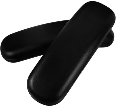 Mikinona 1paar Drehstuhl Armlehnenpolster Ergonomische Armauflage Für Bürostühle Passform Hochwertiges Pu Material rutschfest Und Bequem Für Büro Und Gaming