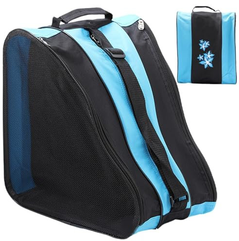Pruojhw Rollschuh Tasche Inliner Tasche Kinder Skatertasche Schlittschuhe Tasche Für Inliner Ice Skate Bag Skischuhtasche Verstellbar Reißfeste Rollschuhtasche Für Herren Damen