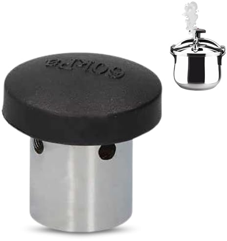 CHEFZOCO Válvula para Olla Presión, Válvula Giratoria para Olla a presión, Compatible con Monix Classic, Alza Melisa, Lacor Clásica, Magefesa Favorit 13 y Magefesa Inoxstar