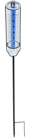 TOYANDONA Pluviomètre Extérieur pour Jardin Et Pelouse Mesure Précise des Précipitations Design Élégant Et Résistant Aux Intempéries Facile à Installer