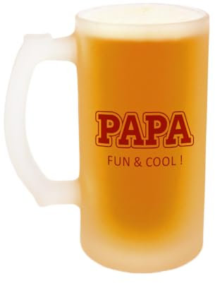 CADEAUX.COM - Chope Bière Personnalisé College Style - Message Personnalisable - Cadeau Anniversaire Femme - Cadeau Maman Fete des Meres