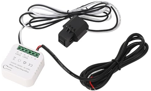 Glomora Smart Energy Monitor for ZigBee KWh Power Electricity Usage Meter with 80A Clamp Current Transformer 90‑250VAC