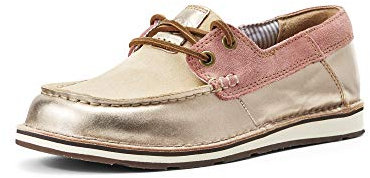 ARIAT dam cruiser Castaway mokassin, Rotgold rouge - 41 EU