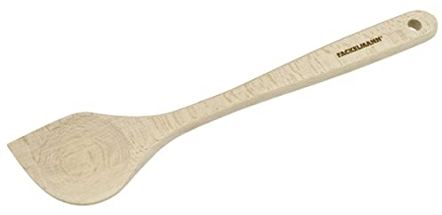Fackelmann 31043 Cuillère en bois, Cuillère à ragoût, Cuillère de cuisine, Spatule de cuisine Bois FSC, 30 x 6,2 cm