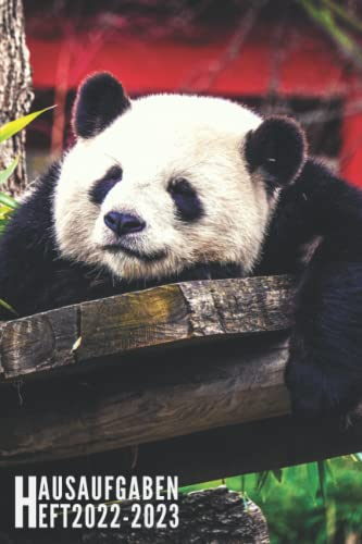 Hausaufgabenheft 2022 2023: Panda - Schülerkalender Für Grundschule, Mädchen, Jungen, Teenager Mit Datum | Platz Für Aufgaben, Stundenplan, Notizen / Schulplaner Mit Wochenkalender
