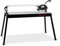 EBERTH Fliesenschneidmaschine Nass, Elektrisch 800 Watt Leistung, 900mm Schnittlänge, Nassschneider mit Tisch, Pumpe und optischem Laser, Elektrischer Fliesenschneider mit 230mm Diamanttrennscheibe