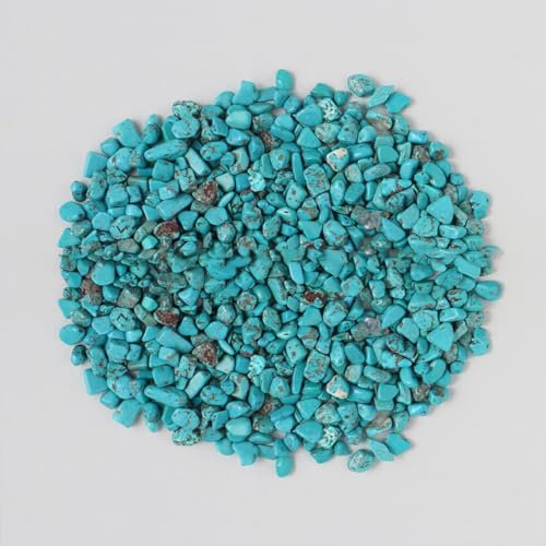 Wambere 100g 7mm-9mm Kleinkörniger Kieskristall,Farbsteine Kleiner Dekorativer Kies,Bastelkies Gartenkies Aquarienkies Kieselstein Zierkies Entmagnetisierungsstein für Aquariendekorationen,Grün A