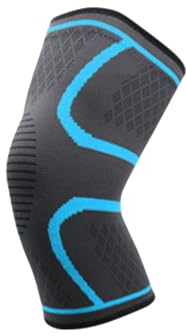 Sport-Knieschützer, Herbst- und Winter-Kniestütze Zum Laufen, Basketball, Radfahren, Fitness, Rutschfeste Dünne Bunte Nylon Knieärmel Für Männer und Frauen,A-L
