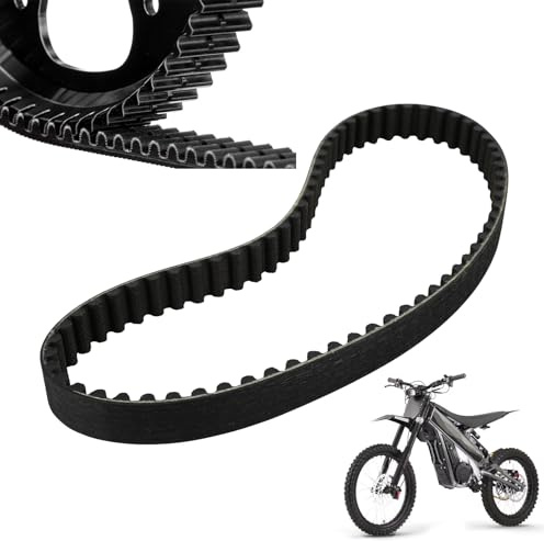 Runfarr Talaria Sting X3 Drive Belt, 560-8M Motorbike Belt Drive E-Bike Transmission Drive Belt Black Drive Belt Premium Drive Belt for Talaria Sting X3 Talariasting X3 Electric Dirt Bike