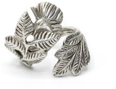 Miniblings Real Silver Ring 825 Sterling Cutlery Handmade Unique Antique AB2 - Handmade Fashion Jewelry - Fingerring