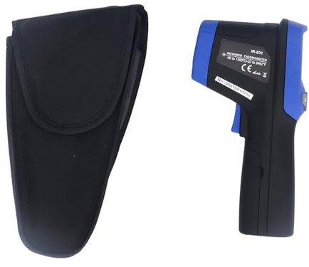Gearwell Infrared Thermometer, IR Temperature Gun, Non Contact Heat Sensor, Digital Temp Tester, -30 to 1350°C Handheld IR Thermometer for Industrial Measurement