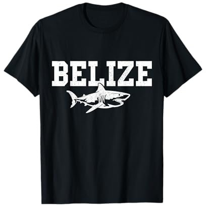 Souvenir zum Tauchen mit Haien aus Belize T-Shirt