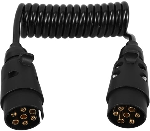 Cabilock Enchufe de conexión del Remolque Adaptador de Conector de Remolque Conector de cableado del extensión de Cable de es de Cobre