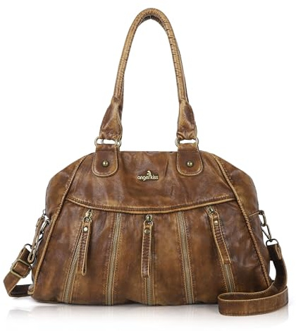 Angel Kiss Purses for Women Trendy Soft Shoulder Purses and Handbags Hobo Bags Drown