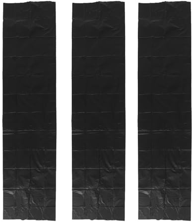 KONTONTY 3 Stück Blatt Kohlepapier Kohletransferpapier Durchschlagpapier Transparentpapier Black