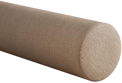 Cojín Cilíndrico Redonda Suave Ergonómico Viscoelastica Almohada Cervical Extraíble Lavable 10x40/15x50cm Almohada de Tubo para Soporte de Cabeza, Cuello, Espalda y piernas(A10,20x120cm/8x47in)
