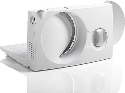 Gorenje R401W rebanadora Eléctrico Blanco De plástico 110 W - Cortafiambres (Eléctrico, 1,7 cm, Blanco, De plástico, 17 cm, 1 m)