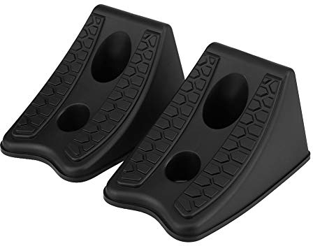 Auto-Rutschstopper, Auto-Radkeile Antirutschblock Autoreifen-Rutschstopper Radausrichtungsblock Gummimaterial （2St.）