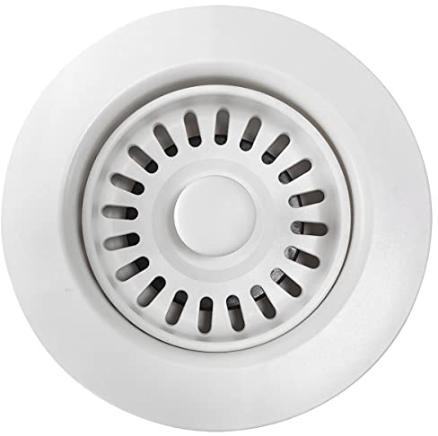 EADOT - Passoire d'évier de cuisine avec bouchon passoire pour évier de cuisine pour ouvertures de drainage de 3,5 pouces, couleur assortie aux éviers en granit