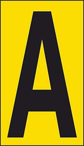 NEW CARTELLO SEGNALETICO - lettera PERSONALIZZATO su fondo giallo - Adesivo Extra Resistente, Pannello in Forex, Pannello In Alluminio (Pannello in Alluminio 30x42)