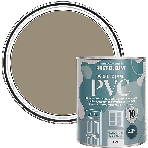 Rust-Oleum Light Brown uPVC Door and Window Paint in Matt Finish - Café Luxe 750ml